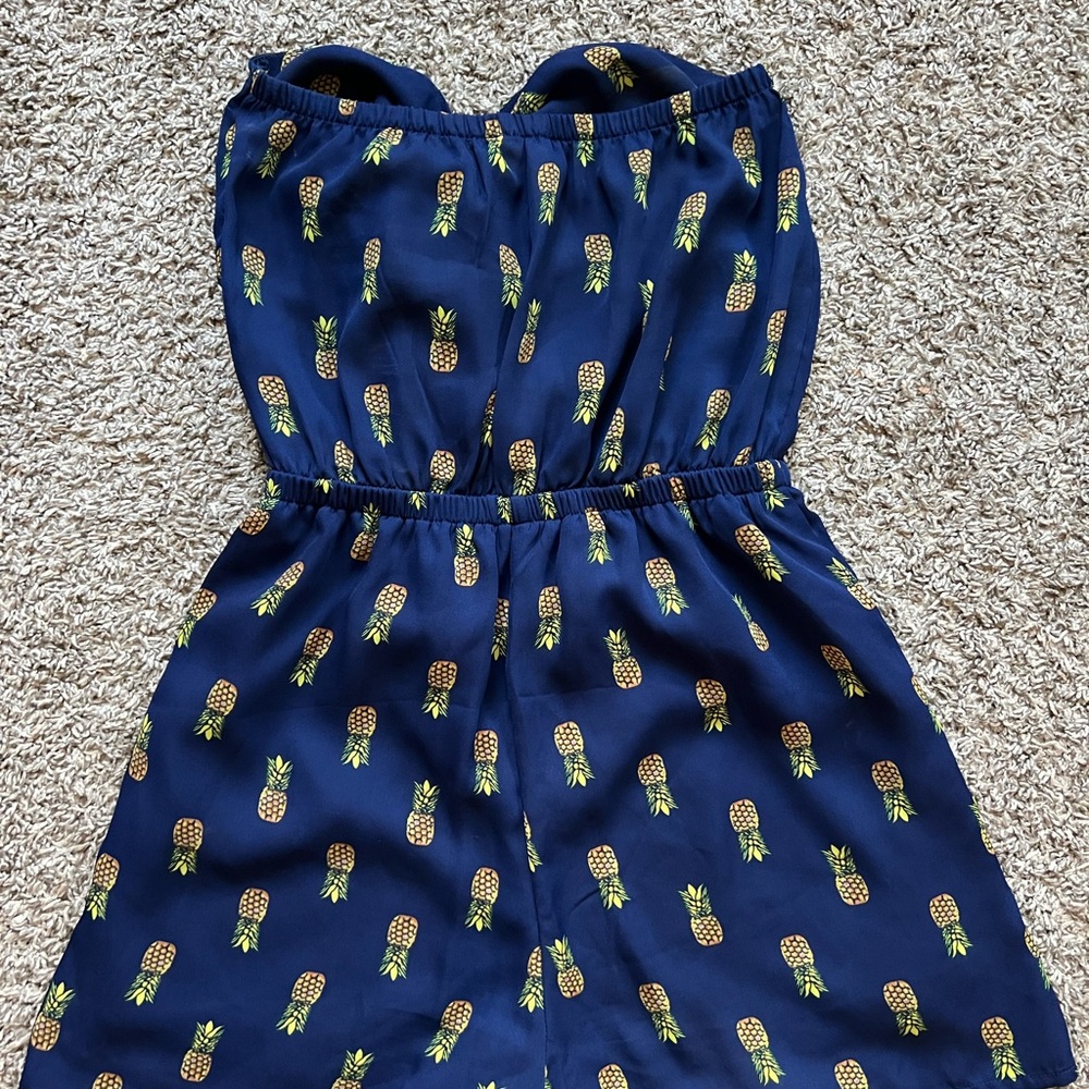 Strapless romper - Picture 6 of 7
